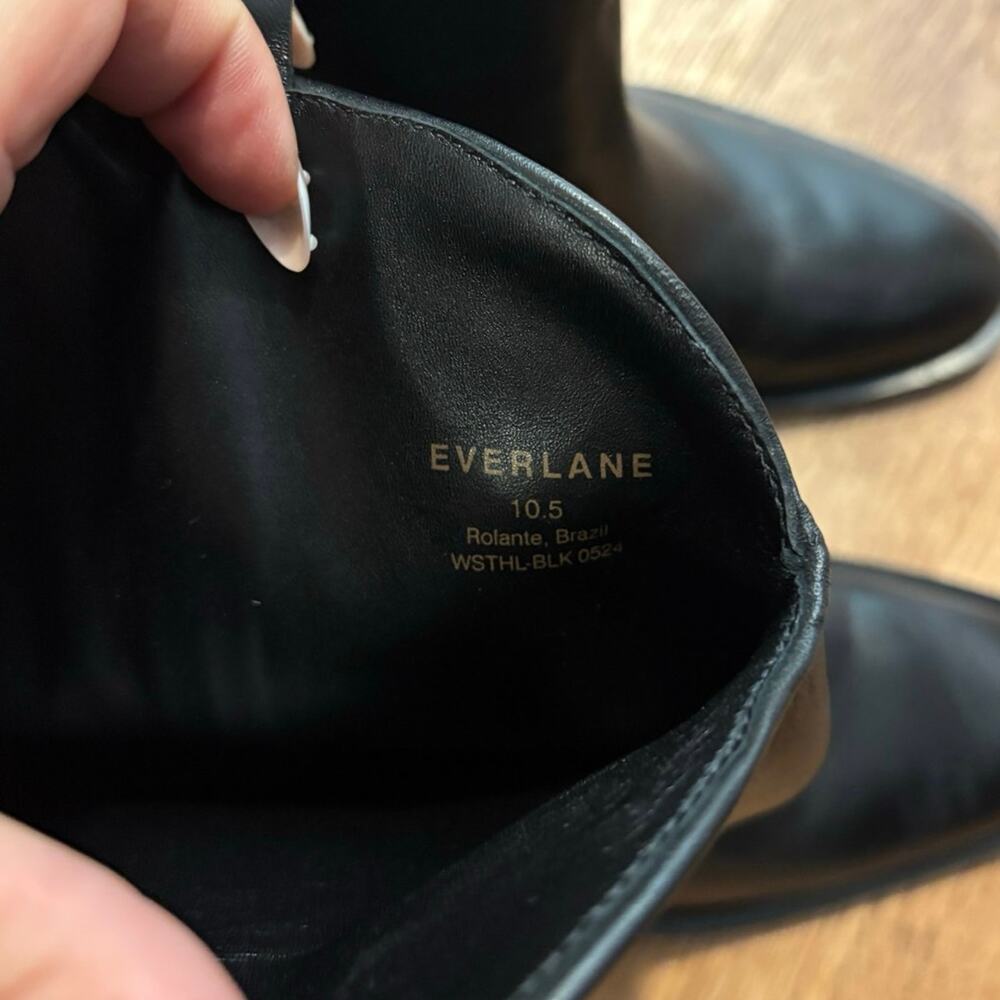 Everlane Black Ankle Boots - Picture 4 of 10